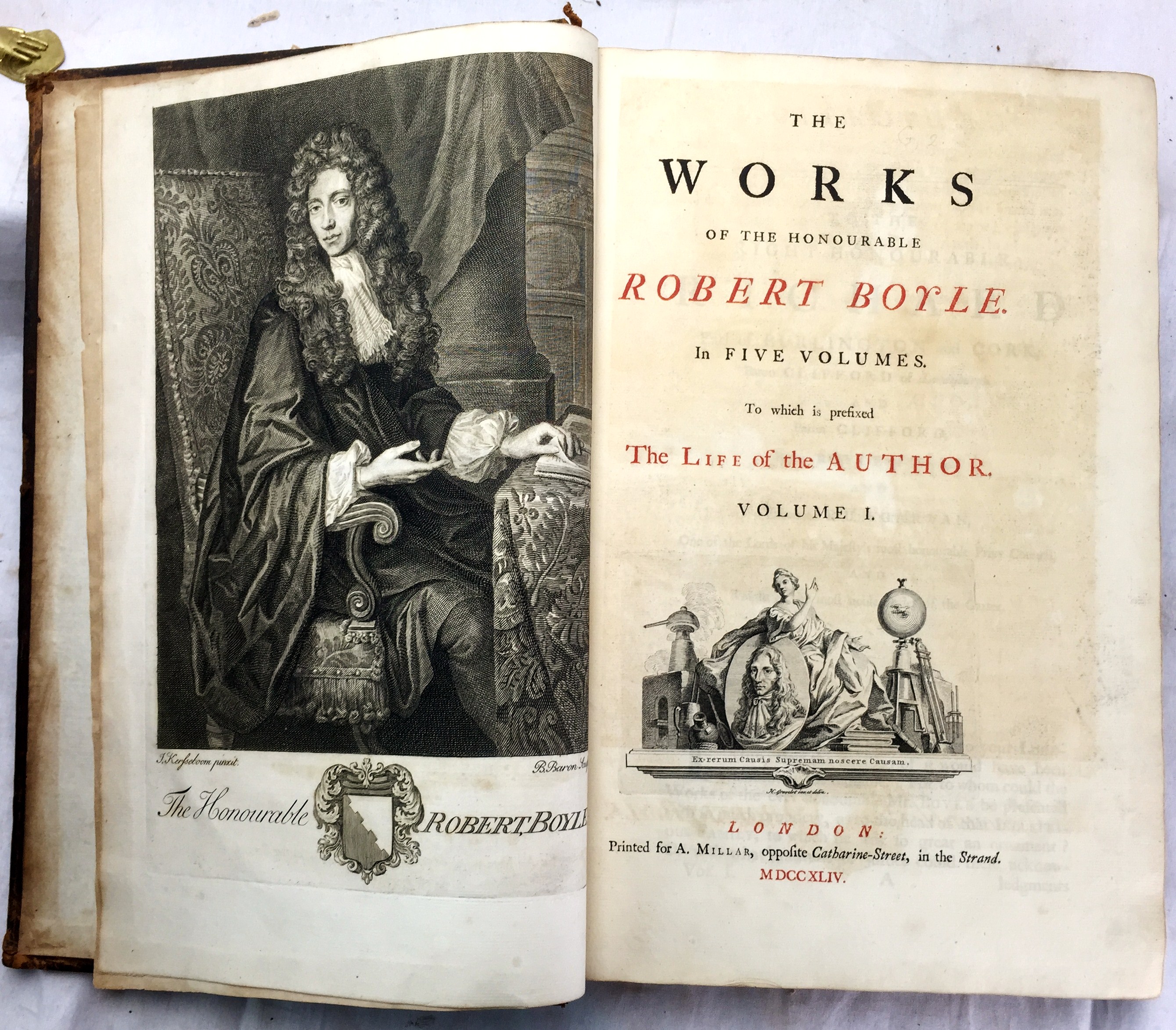 The Works Of The Honourable Robert Boyle: In Five Volumes